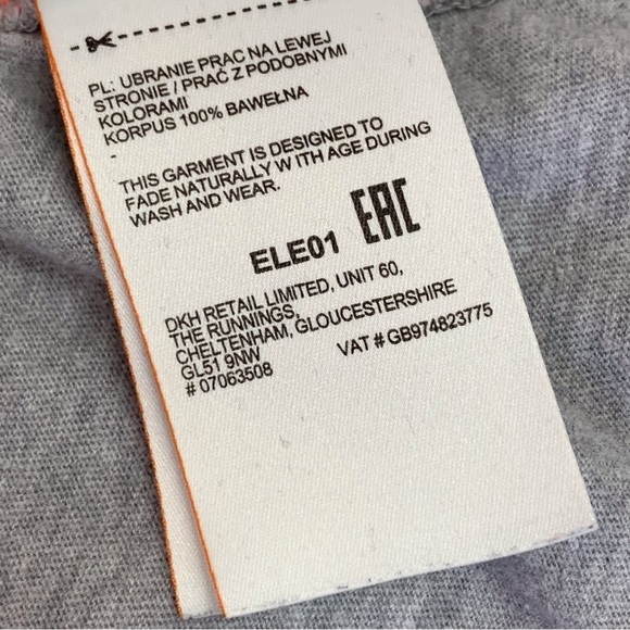 Superdry Men's Classic Grey Crewneck Short Sleeve T-Shirt Size Large - Picture 13 of 14